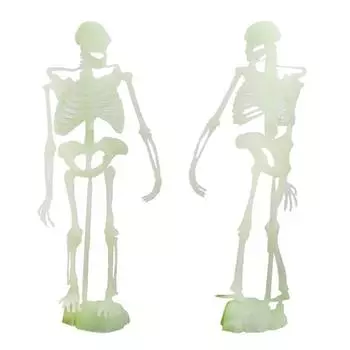 Имитация костей динозавров, игрушка, светящаяся модель скелета человека, игрушка на Хэллоуин