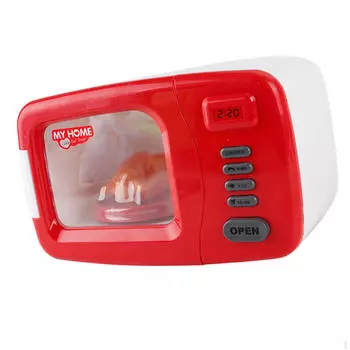 Имитация микроволновой печи Playset Ролевые кухонные игрушки Дошкольные занятия Развитие Обучение