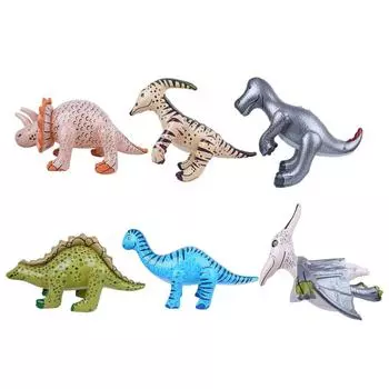 Имитация модели динозавра для вечеринки у бассейна, надувная игрушка динозавра, обучающая игрушка #2