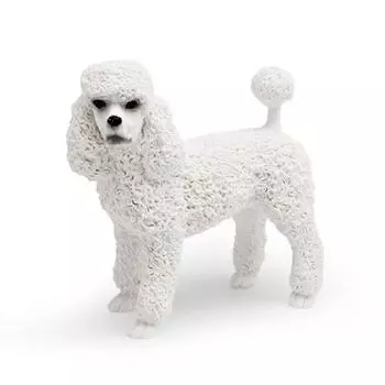 Имитация модели собаки ПВХ мопс шнауцер пудель лабрадор кокер-спаниель фигурка статуэтка скульптура украшение орнамент обучающая игрушка животное C