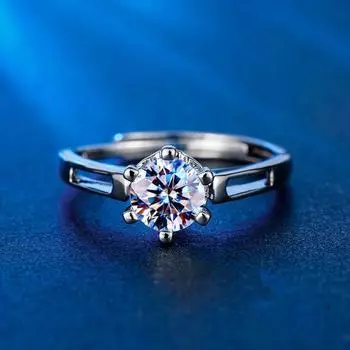 Имитация Mosang циркониевое кольцо женское меньшинство высококачественное циркониевое кольцо корейская версия парный дизайн Sense обручальное кольцо