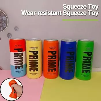 Имитация напитка, может сжать игрушку, мягкая искусственная кожа с отскоком, щипковые игрушки, облегчение тревоги и оранжевый