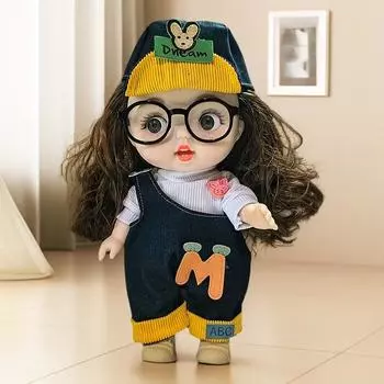 Имитация Нарядная Кукла Игрушка для Ванны Изысканный Набор Одежды Игрушка для Девочки Кукольный Домик Милая Кукла Подарок 28cm