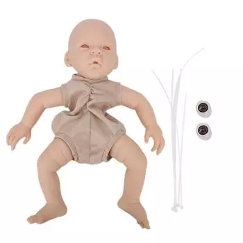 Имитация неокрашенной куклы Reborn Kit виниловая незаконченная детская кукла набор деталей формы 18 дюймов