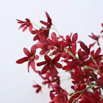 Имитация орхидеи Wenxin, свадебная имитация цветов, искусственный цветок, танцующая орхидея, домашняя свадебная арка, украшение потолка, искусственные цветы белый