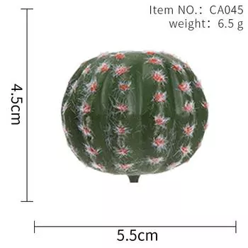 Имитация пены Кактус/Кактус, Цена включая стержень, Офисное украшение Сделай сам Имитация Аксессуары для зеленых растений