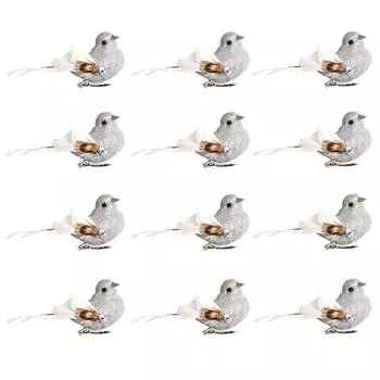 Имитация перьев птицы многоцелевое устойчивое к выцветанию поддельное украшение из перьев птицы для цветов