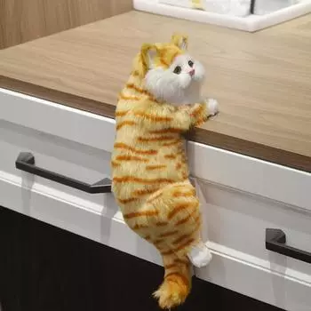 Имитация питомца Хорошая Милая Мягкая Кукла Питомца Искусственный Мех Искусственный Кот