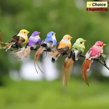 Имитация птиц, искусственная пена, животное, имитация перьев, модели птиц, сделай сам, свадьба, дом, сад, украшение, украшение, гостиная, декор