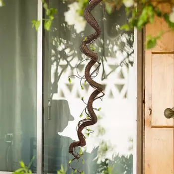 Имитация растений Дерево Виноградная лоза Фон Стена Пейзаж Домашний декор Искусственные ветки Тростник