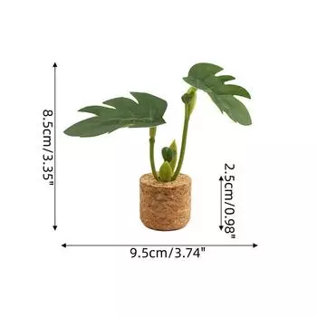Имитация растений суккулент пробка магнит наклейка на холодильник, украшение дома пасторальное творчество