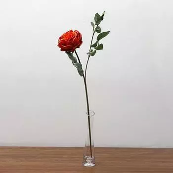 Имитация розы для дома, украшения гостиной, украшение, хрустальная роза, имитация букета, искусственный цветок, оптовая продажа 65cm белый