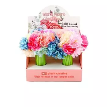 Имитация розы Искусственная роза Ручки Гелевая ручка для подписи Студенты Учителя 12