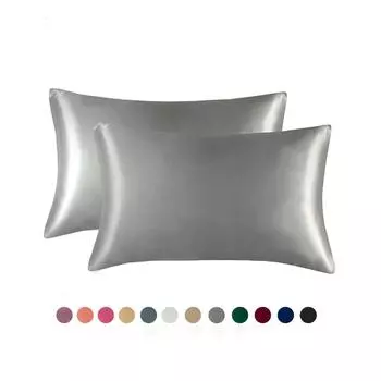 Имитация шелка защищает кожу волос, наволочка для постельного белья, наволочка US-S: 51*66cm