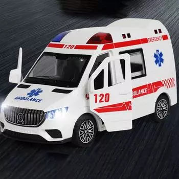 Имитация скорой помощи Игрушки Светильник Имитация автомобиля Инерционная игрушка Подарок на день рождения ambulance