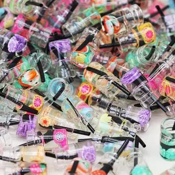 Имитация смолы ломтики фруктов молочный чай соломинка для напитков еда для игры сделай сам мини ручная работа чехол для мобильного телефона ювелирные аксессуары игрушки