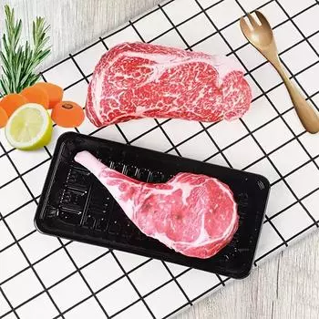 Имитация стейка, питомец, жевательный звук, игрушка для собак, устойчивая к укусам, пищащая игрушка для щенков и кошек, товары для домашних животных