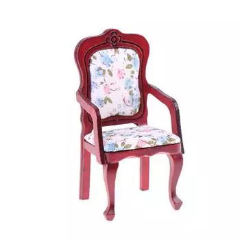 Имитация стула Модель игрушки для украшения кукольного домика Миниатюрные аксессуары