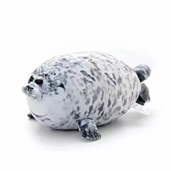 Имитация тюленя плюшевая игрушка белый Phocidae серый мягкий водный плюшевый кукла животное детский подарок 20/30/40 см