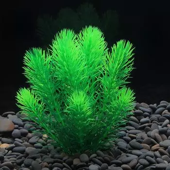 Имитация водного растения для аквариума - Пластиковое поддельное растение CO54-H CO54-H зелёный