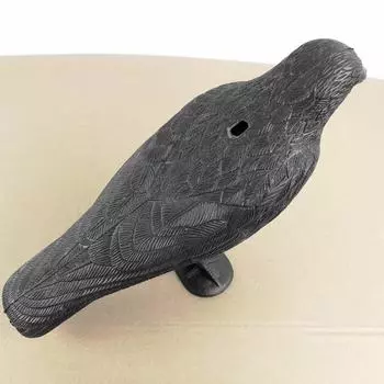 Имитация вороны, черный ворон, отпугиватель птиц, естественная борьба с вредителями, отпугиватель голубей, реквизит для ворона, страшное украшение для вечеринок чёрный