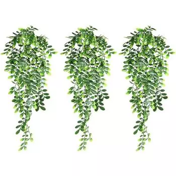 Имитация зеленого растения эвкалиптовый лист настенный цветок лоза украшение для дома подвесная свадебная рана лоза лоза antler rattan