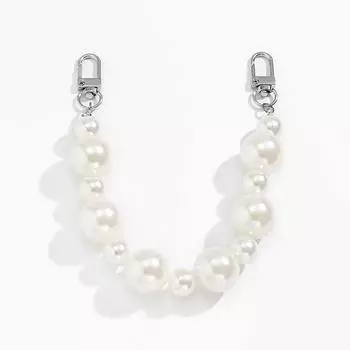 Имитация жемчуга сумка украшения багаж аксессуары цепь женская сумка плечо ремень цепочка декоративная жемчужная цепочка серебряный