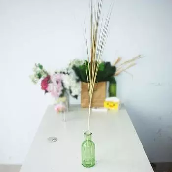 Имитация Золотой Пудры Трава Семейный Дом Рождественская Атмосфера Украшение Реквизит золотой