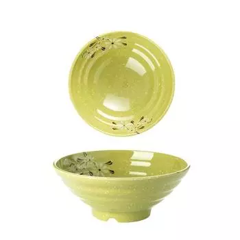 Imitation Ceramic Noodle Bowl Large Capacity Soup Bowl Practical Melamine Ramen Bowl Restaurants 7 in-Style C