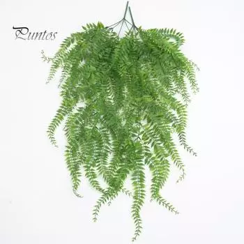 Имитированное растение 5 вилок Персидская плакучая ива Реалистичная, не требующая ухода Реалистичная искусственная плакучая ива зелёный