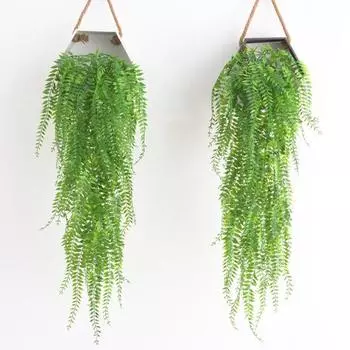 Имитированное растение 5 вилок Персидская плакучая ива Реалистичная, не требующая ухода Реалистичная искусственная плакучая ива