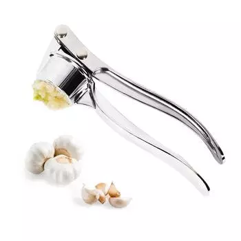 Имитирующий пресс для чеснока из нержавеющей стали, дробилка для кухни, приготовления овощей, соковыжималка для имбиря, ручная мясорубка для имбиря, инструменты серебряный