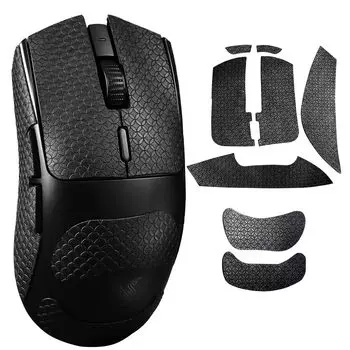 IMMOENUC Mouse Grip Tape Suitable for Viper V3 HyperSpeed Mouse Tape PVC Material Seal Absorbs Skin Sweat and Prevents Slip Anti-Slip (Black)