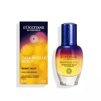 Immortelle Overnight Reset Serum 30 мл Ночная сыворотка L OCCITANE