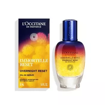 Immortelle Overnight Reset Serum 50 мл Ночная сыворотка L OCCITANE