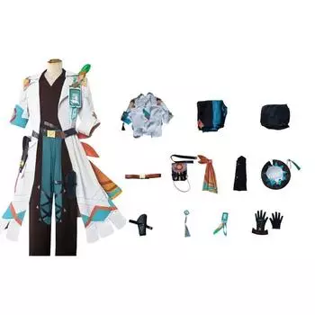 Impact Genshin Ifa Cosplay Costume Polyester Fabric Anime Role Clothing Play XS