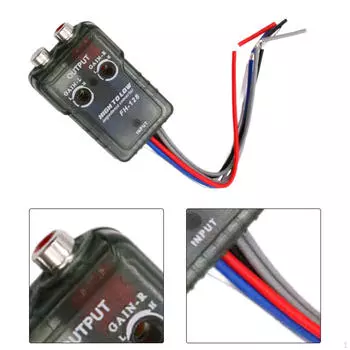 Импеданс аудиопреобразователя от высокого к низкому для модифицированной проводки автомобильного усилителя