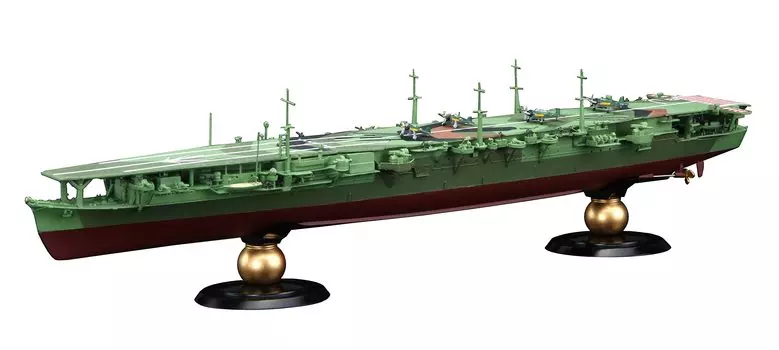 Imperial Navy Series Japanese Navy Aircraft Carrier Zuiho 1944 Full Hull Model Plastic Model 1/700 No.34