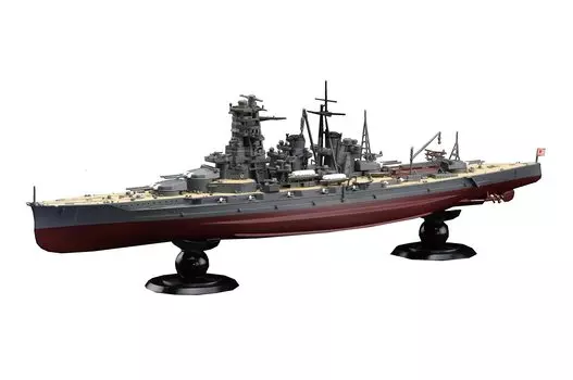 Imperial Navy Series Japanese Navy Battleship Kongo 1949 Full Hull Model 1/700 No.28 EX-1 (with photo-etched parts)
