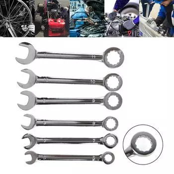 Имперские единицы/метрические ключи 10 шт. Набор мини-гаечных ключей, взрывозащищенный карманный гаечный ключ, ручной инструмент