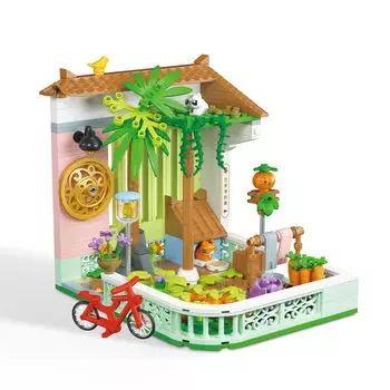 IMPLAY TOYS Fairy Tail Town Series Garden Version Small Garden 460 предметов Бабушкин (2071)