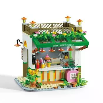 IMPLAY TOYS Fairy Tail Town Series House Version Sweet Heart Handmade 643 детали (2033 год)