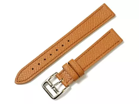 [Импорт King Original] Детали часов, совместимые с часами Hermes H, маленький внешний продукт, ремень из коровьей кожи, женские часы, коричневый, нержавеющая сталь, 1614 мм