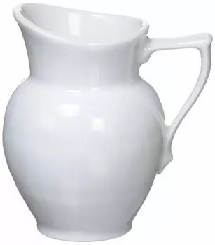 Импортные белые сливки Royal Copenhagen Fluted Creamer 80 мл, свадебный подарок 1017391 [Обычный продукт] белый