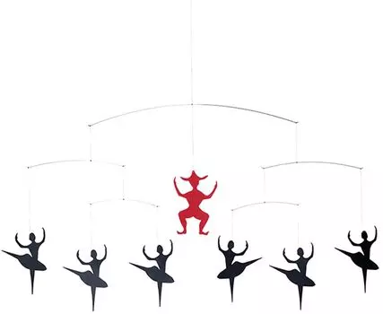 Импортный мобильный Frenstead, мобильное украшение для интерьера, скандинавское украшение, балет Андерсена FSM130088, поставляется с косметической коробкой для малышей, разное