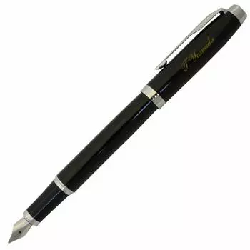 Имя Parker IM Core Line Перьевая ручка F Черный CT PARKER (хорошо) чёрный
