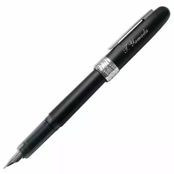 Имя перьевая ручка M Platinum Plaisir 1500 Black Mist PLATINUM (средний)