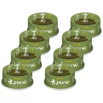 Imuraya Canned Mizuyokan Matcha can opener at room 83g x 8 pieces [No required] [Store temperature] [Uji Matcha] [Yokan]