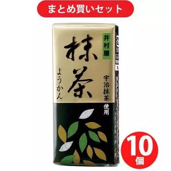 Imuraya Mini Yokan - Зеленый чай 58 г [набор из 10 шт.] Вагаси 1