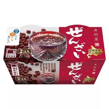 Imuraya в японском стиле 2 упаковки Zenzai 105 г x 2 Wagashi 1